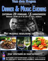 Van den Hogen Dinner & Music Evening